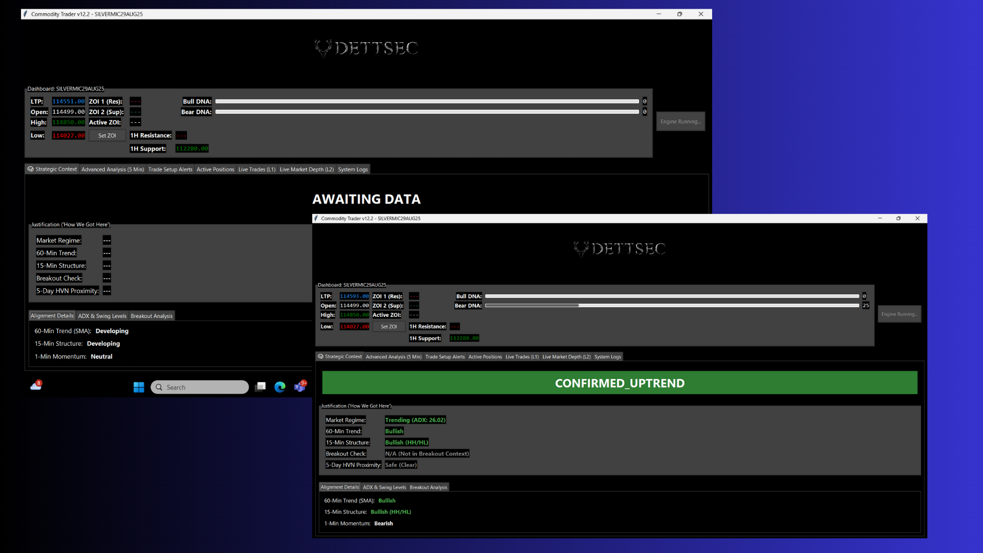AI Screener Interface